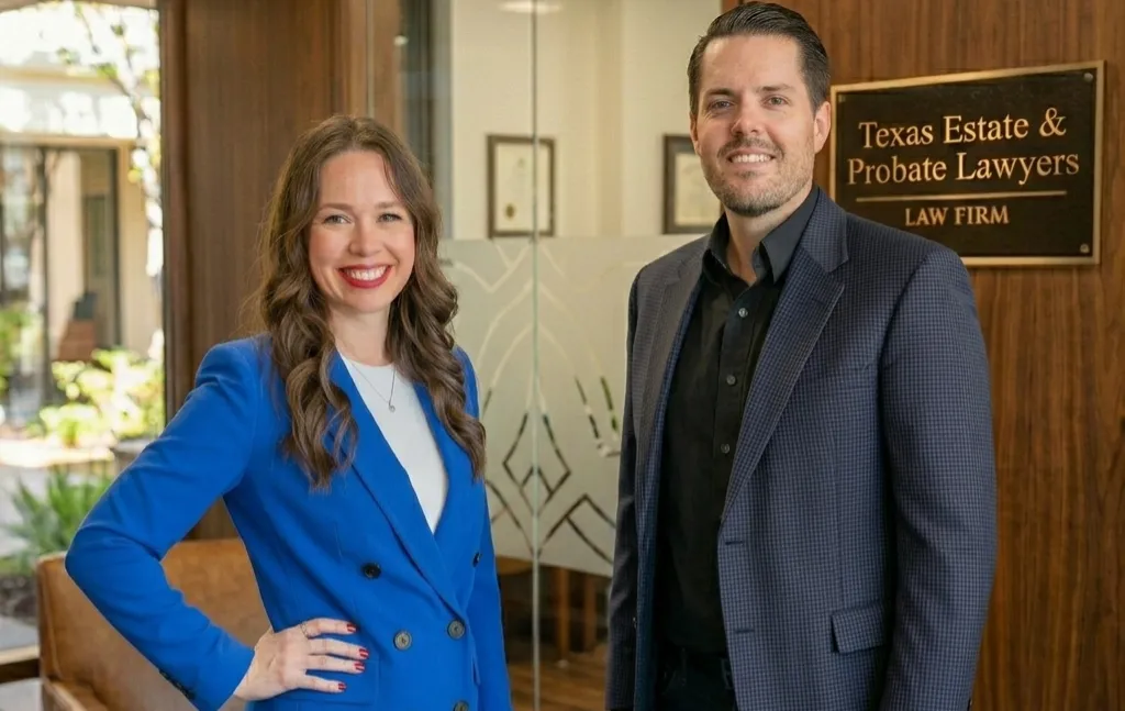 Attorneys Maggie Mauer and Chris Johnsen at Texas Estate & Probate Lawyers